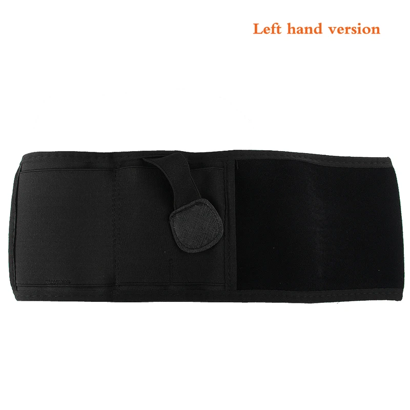Tactical Right Left Hand Gun Holster Abdominal Belt Fit Most Handguns Pistol Invisible Holster for Hunting Airsoft RL31-0026-15