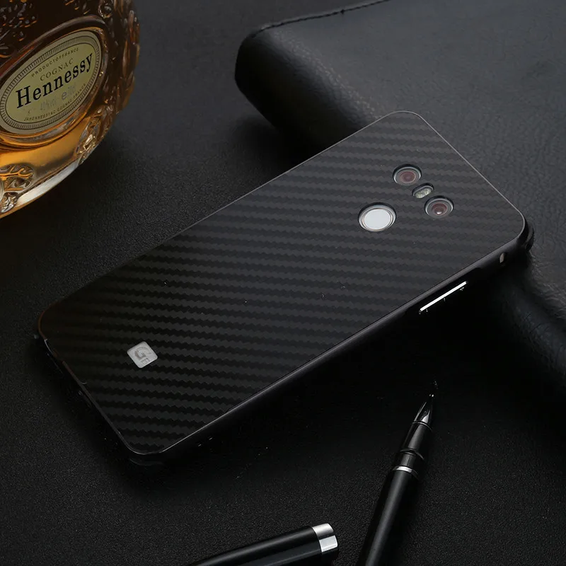 

Luxury Electroplating Metal Case For LG G6 Case Anti-Knock Bumper Frame PC Back Cover For LG G6 Carbon Fiber Phone Case