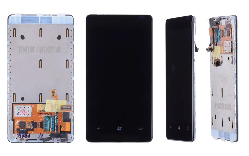 ORIGINAL For NOKIA Lumia 800 LCD Touch Screen For NOKIA Lumia 800 Display Digitizer Assembly Replacement Parts N800 (2)