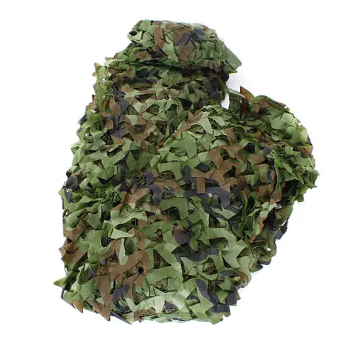 Billig Heißer 7m x 1,5 m Woodland Camouflage Net Schießen Verstecken Armee Net Jagd Camo Netting