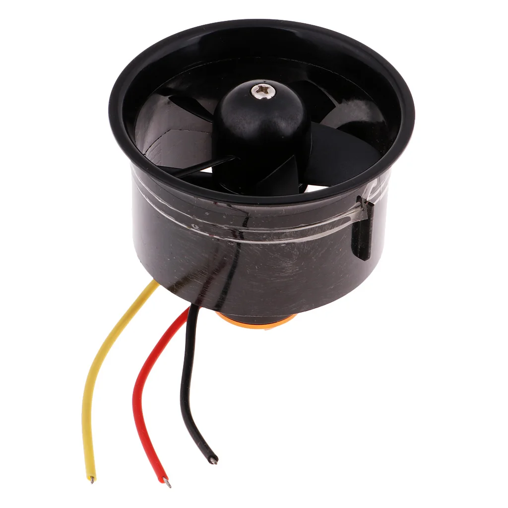 5 Blade 64 мм вентилятор воздуховода бесщеточный мотор для радиоуправляемого