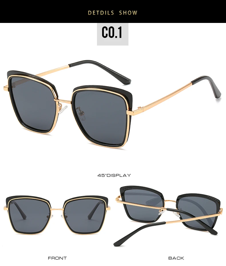 polarized cat eye sunglasses for driving women sun glasses uv400 (8)