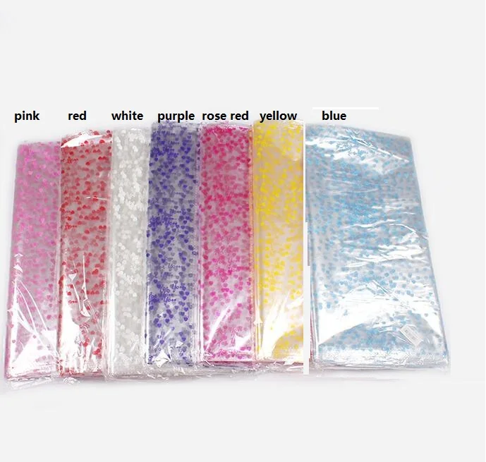 

10pcs Plastic Gift Package Bag Plastic Packaging Bag Clear Cellophane Bag Bakery Gift Cookies Candy Packing Plastic Bags 28x42cm