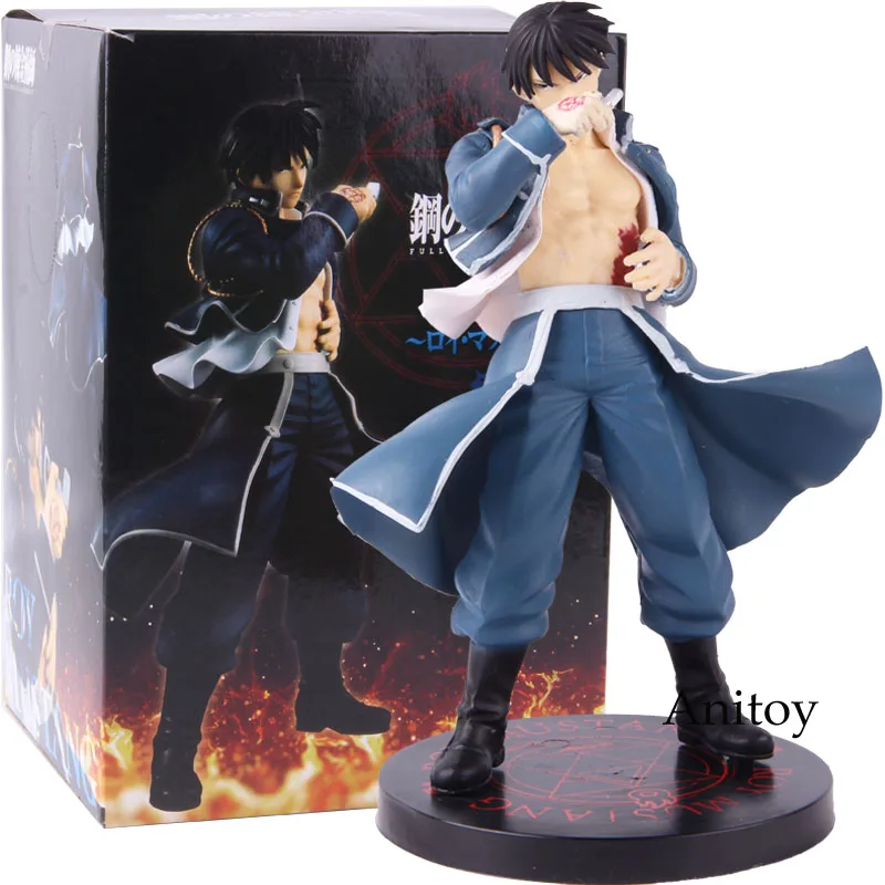 

Anime Fullmetal Alchemist Roy Mustang Figure PVC Collectible Model Toy