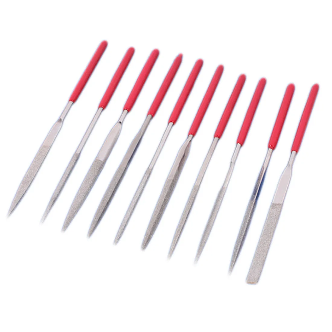 

NEW 10PC 140mm Diamond Mini Needle File Set Handy Tools for Ceramic Glass Gem Stone Hobbies and Crafts