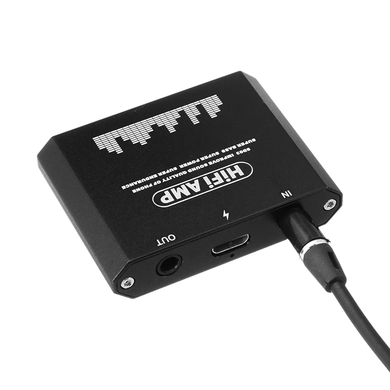 Artextreme SD03 HiFi Audio Headphone Amplifier 130mw Portable Phone Music Amplifier 10 Times Thrust Super Bass Amp 3.5mm AUX