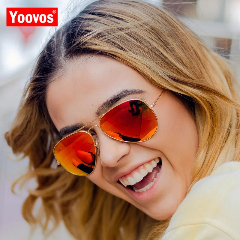 Yoovos 2019 винтажные классические солнцезащитные очки женские/мужские брендовые