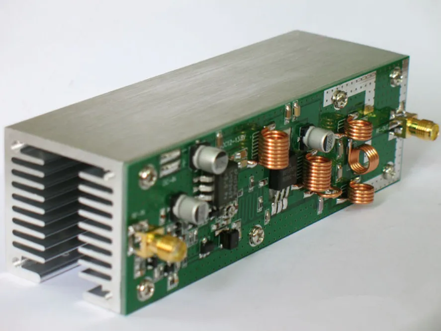 New arrival 15w RF power amplifier FM Amplifier / FM radio module 87-108MHz  with heatsink