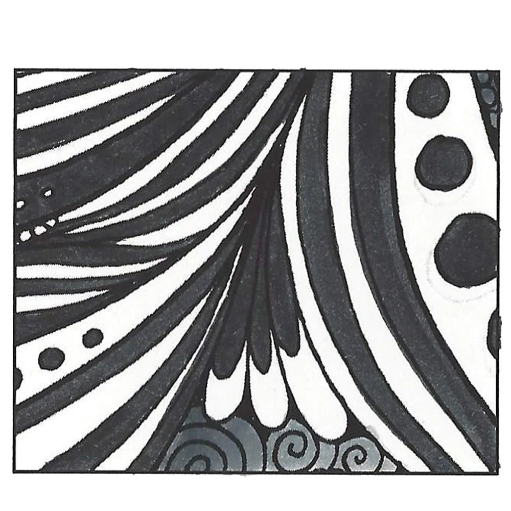 Tombow ABT двойной маркер черный для рисования N15 1 шт. Blendable Brush и Fine Tip