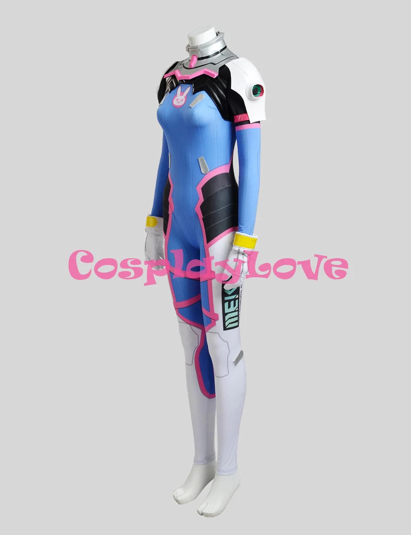 Игра D. VA костюм женский/девушки/Леди Хэллоуин Косплей d. va Zentai Catsuit на заказ спандекс цифровая печать D VA боди