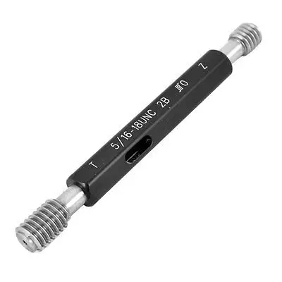 

5/16-18UNC 2B Steel Pipe Thread Plug Gage Go/No Go Gauge Gaging Tool