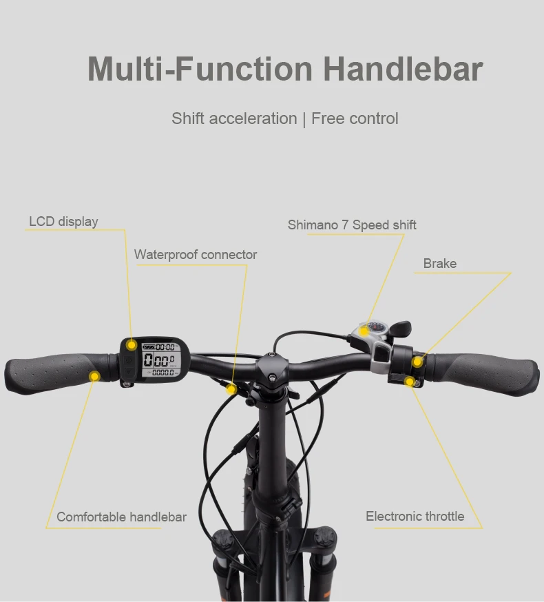 Flash Deal 20inch electric bicycle Fat snow ebike 4.0 tires Beach electric bicycle 48V 500w fold  electric snow bike Off-road wide tire 6