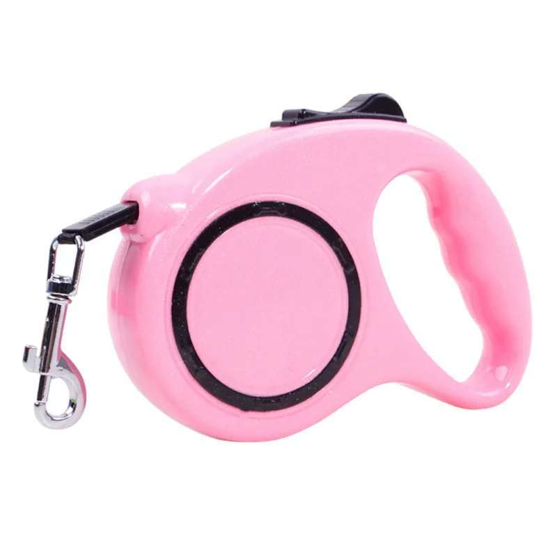 

2017 3 Meters Automatic Retractable Dog Leash Pet Collar Harness Nylon Belt Multicolor Pattern For Dogs Pet Product