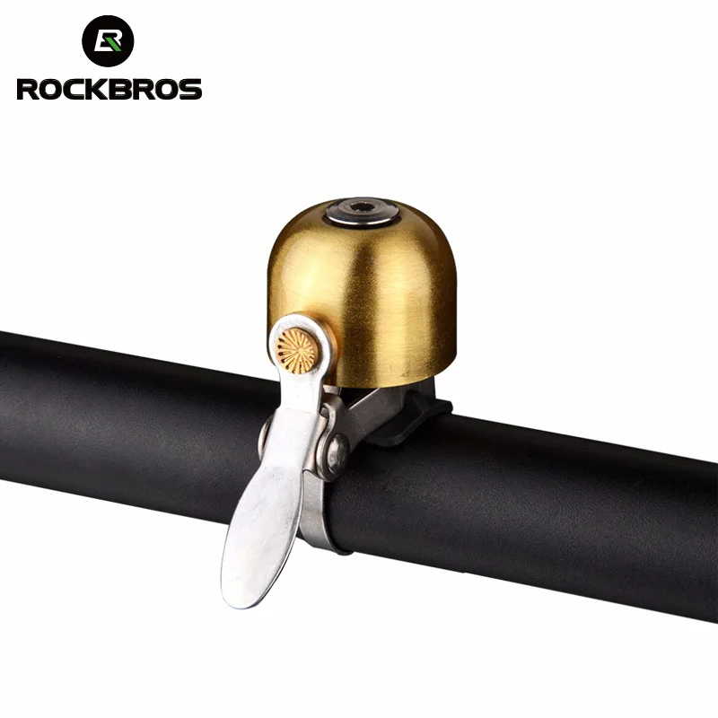 RockBros Cycling Bike Handlebar Ring Stainless Steel Bell Horn Classical Bell US