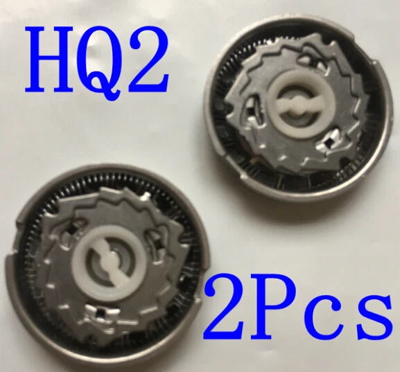 2pcs Hq2 Razor Blade Replacement Head For Philips Shaver Hs303 Hs305