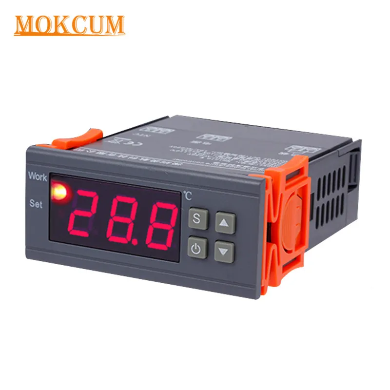 

Digital Temperature Controller 90-250V 10A 220V Thermostat Regulator with Sensor -50~110 Celsius Heating Cooling Control Machine