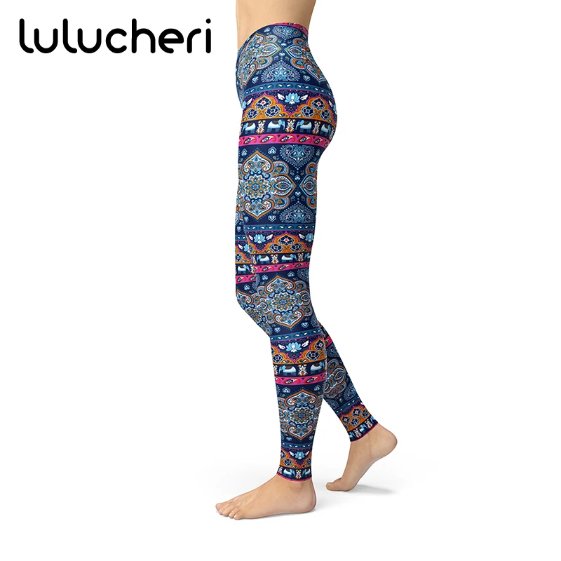 Junnanp Musical Note Yoga Pants for Women Girls Workout High Waisted Leggings