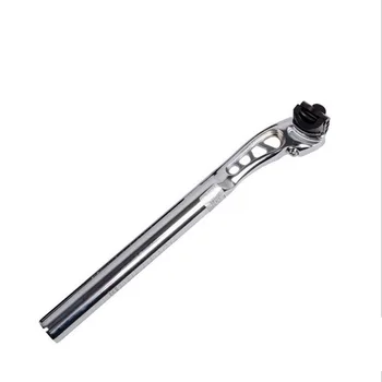 

Fixed Gear Bike seat post 27.2 300mm aluminum alloy Horizontal bicycle Hollow out Seat post bike saddle tube