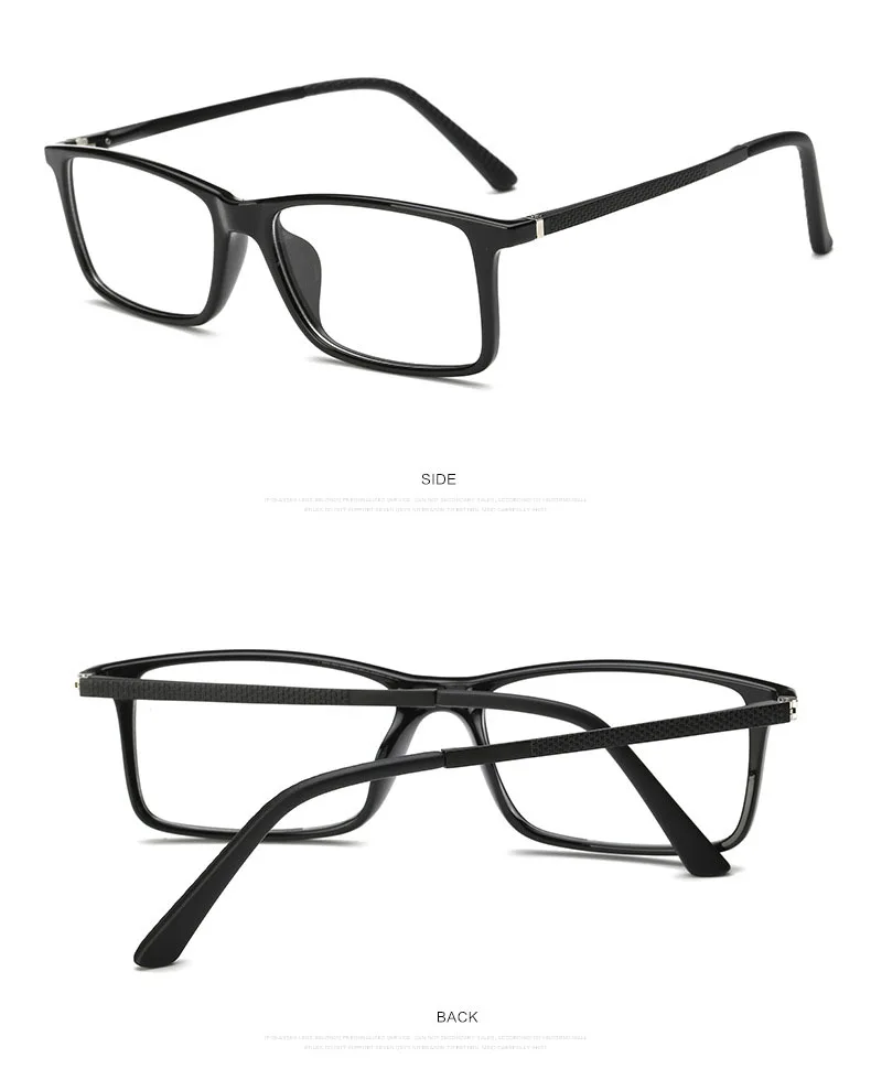 Новости ретро квадратные очки кадр мужчины близорукость зрелище очки Женщины Оптический TR90 Frame Очки очки Óculos
