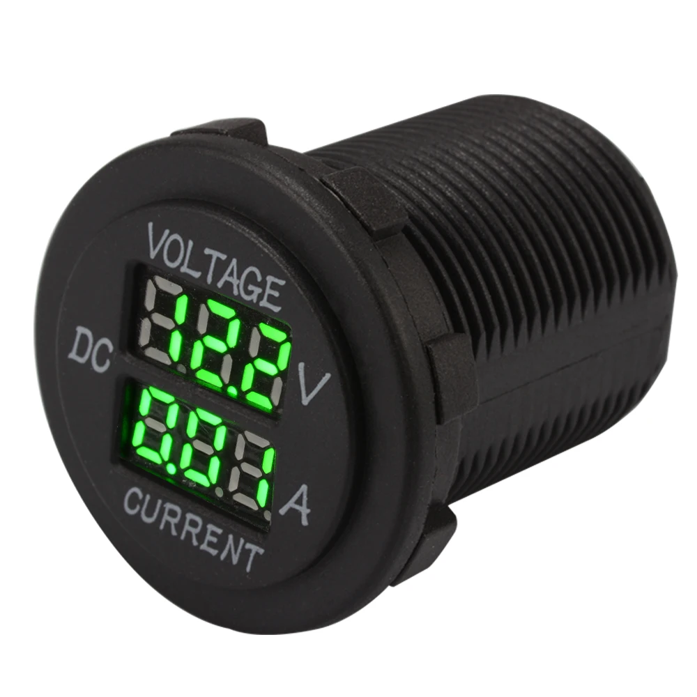 Digital Multimeter Ammeter Voltmeter Current Voltage Tester Green LED