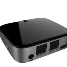 Передатчик приемник 2 в 1 беспроводной адаптер с Bluetooth Aptx HD адаптер оптический Toslink/3,5 мм AUX/SPDIF для автомобиля ТВ динамик