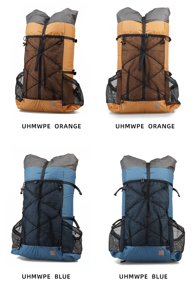 3F UL gear Рюкзак UHMWPE Сверхлегкий походный рюкзак легкий прочный активный отдых, путешествия, скалолазание 26L/38L