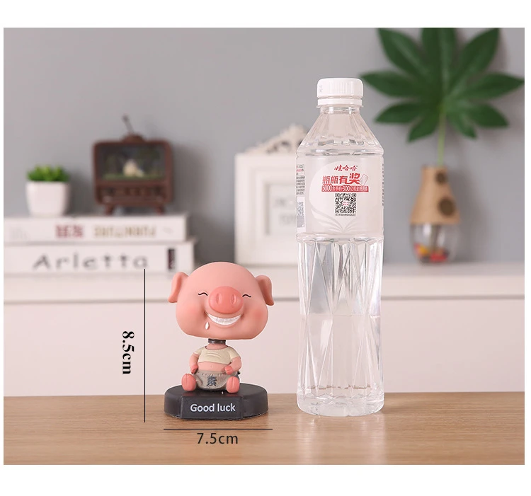 Lovely Pig Figurine (7)