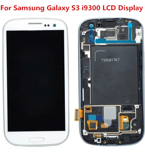 

100% originalFor Samsung Galaxy S3 i9300 LCD Display Touch Screen Digitizer Full Assembly for Galaxy S3 i9300LCD Display Repair