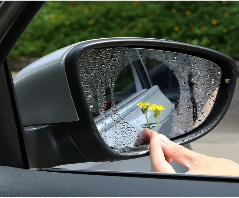 Автомобильное зеркало заднего вида дождестойкий пленка туман стекло зеркало для Защитные чехлы для сидений, сшитые специально для Roewe dedicatedrx5 W5 360 750 MG ZS рост GS 350i6