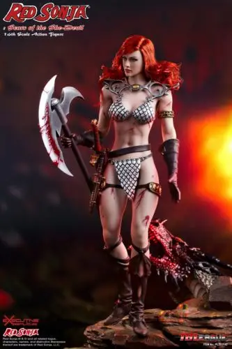 

TBLeague Phicen PL2016-93 1/6th Red Sonja 2.0: Scars of The She-Devil 12" Collectible Action Figure Cheap shipping fee