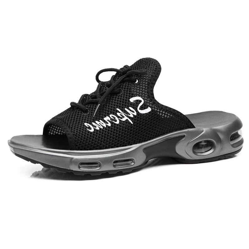 

2019 Men's Outdoor Beach Swimming Slippers Sandals Shoes For Men Air Cushion Slippers Sandals Shoes Mans Footwear