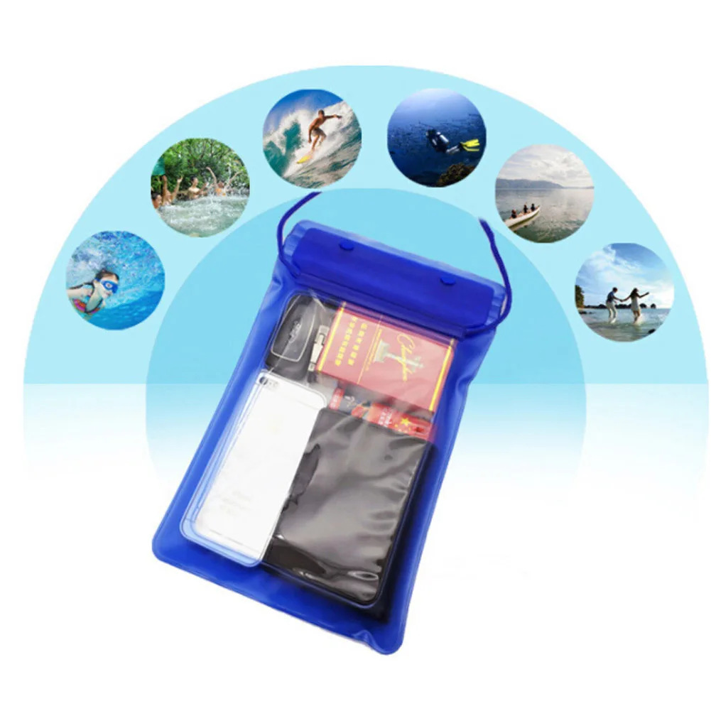 

17.5*28CM Waterproof Tablet Dry Bag Water Resistance Pouch Case Cover Protector For Universal Mobile Phone