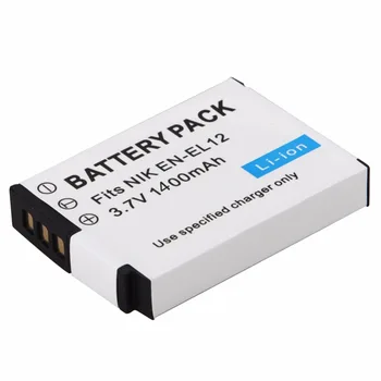 

1pc 1400mAh EN-EL12 ENEL12 EN EL12 Battery for Nikon COOLPIX S630 S610 S640 S1000 S1200pj S31 S6000 S6100 S6150 AW120s P340 S960
