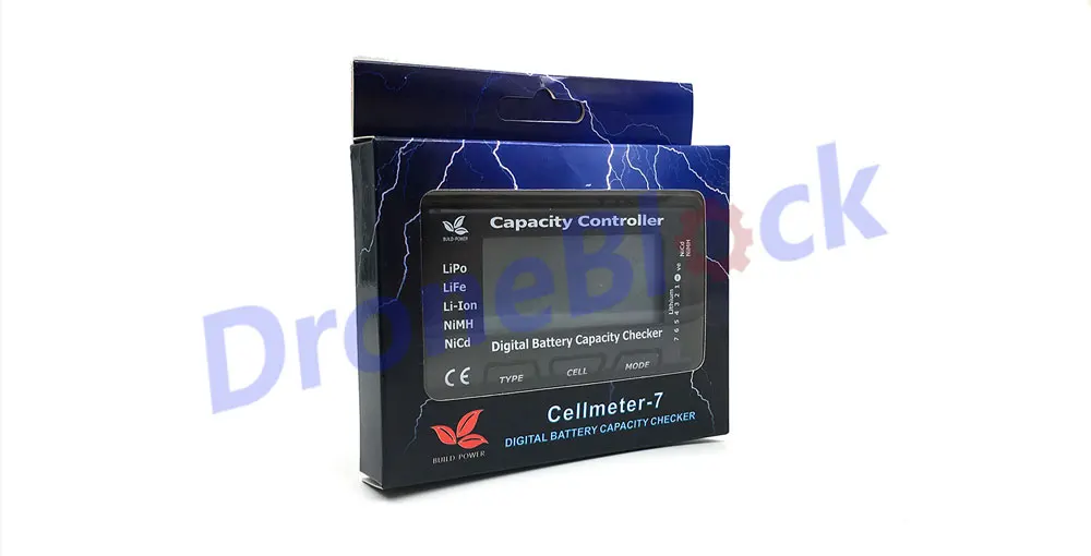 Cell Meter7 2-7S цифровой измеритель емкости батареи, измеритель напряжения, проверка здоровья, CellMeter-7 для LiPo/LiFe/li-ion/NiMH/Nicd