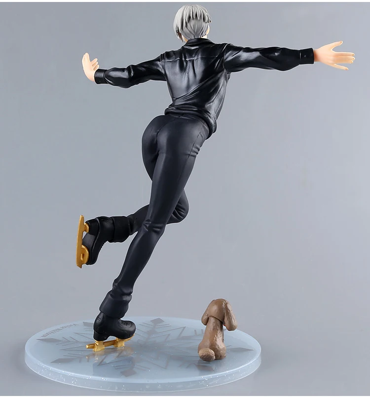 23 см 2018 аниме фигурки Yuri On Ice игрушки фигурка Виктора Никифорова модели из ПВХ
