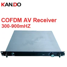 video receiver digital COFDM av transceiver portable video receiver Image transmission receiver 300 900mhz receiver for