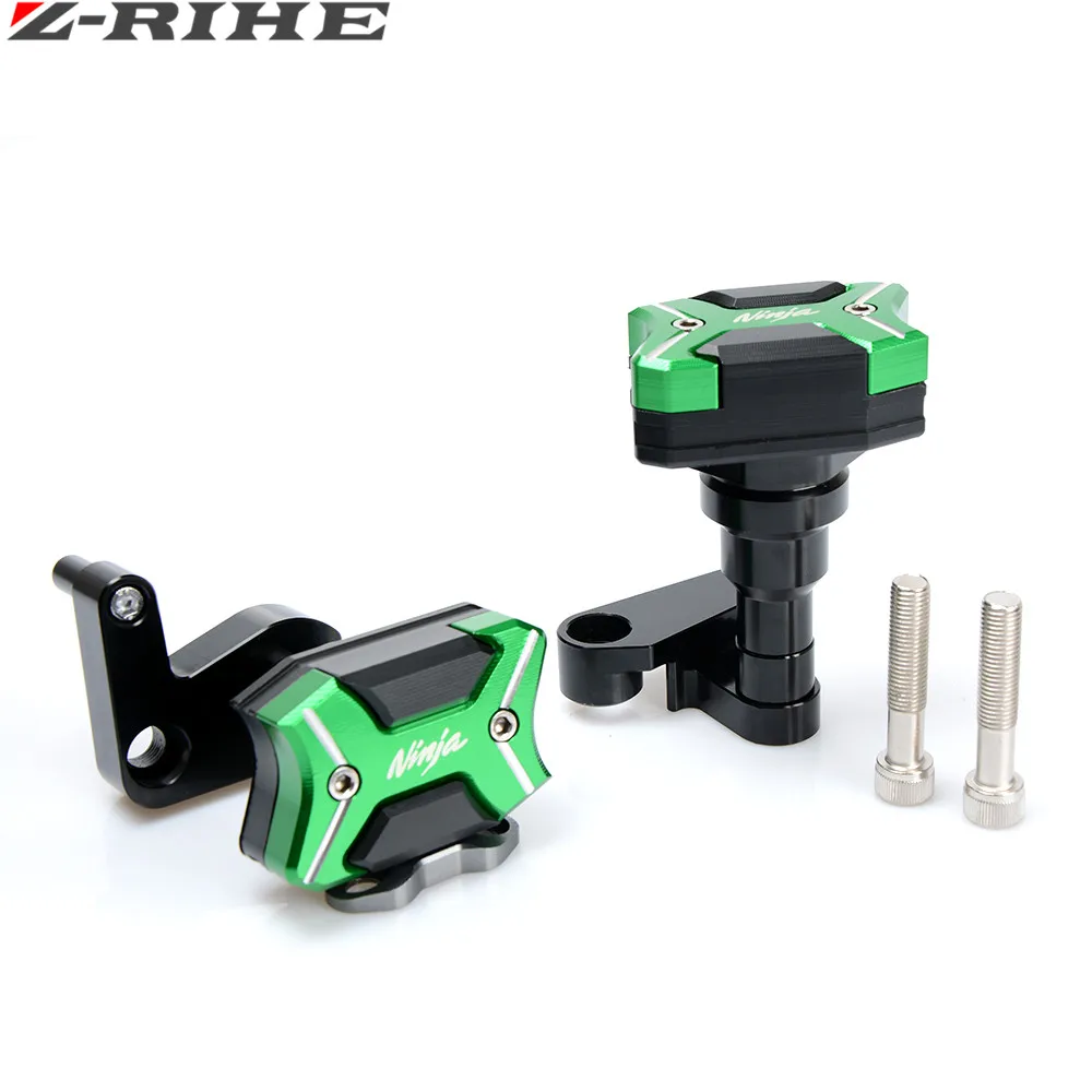 

CNC aluminum Motorcycle Frame Crash Pads Engine Case Sliders Protector Motorcycle Frame Slider For For Kawasaki Ninja ZX10R 2008
