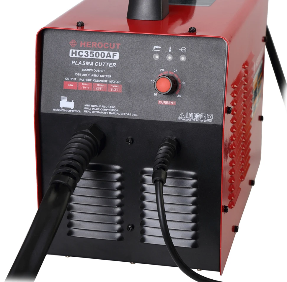 Plasma Cutter HC3500AF With Compressor 220V 35Amps Non HF Pilot Arc Plasma cutting machine 10mm Clean Cut Max Thickness 14mm Plasma Cutter HC3500AF With Compressor 220V 35Amps Non HF Pilot Arc Plasma cutting machine 10mm Clean Cut Max Thickness 14mm