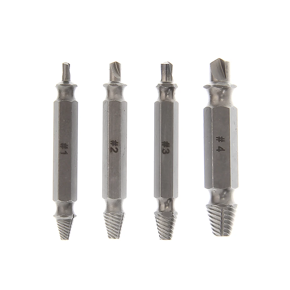 4x Vastar Drill bits for remove damaged screws Damaged Screw Extractor