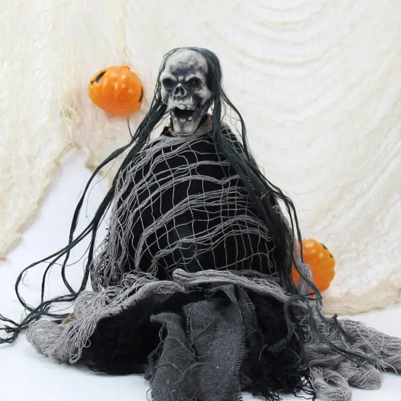 

Halloween Creepy Cloth Loose Weaved Hollween Party Spooky Haunted Decor Props Party Holiday DIY Decorations