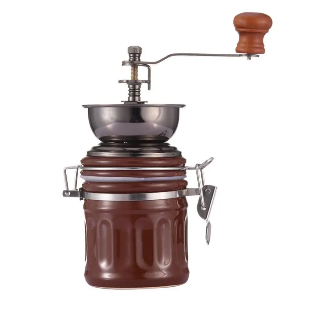 Classical Mnual Coffee Grinder Stainless Steel Retro Coffee Spice Mini