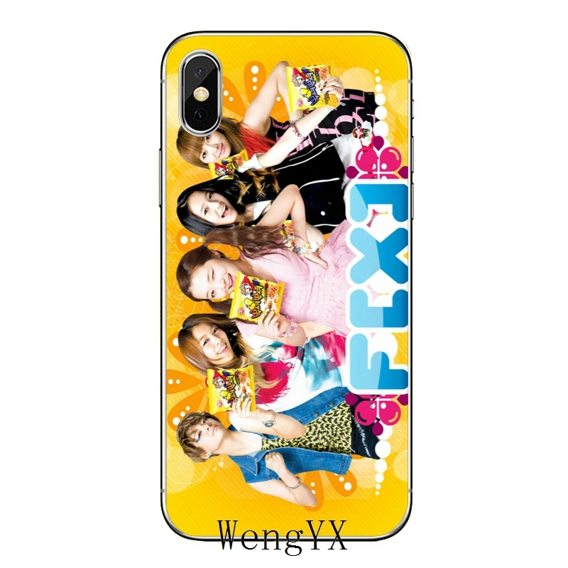 Тонкий мягкий чехол из ТПУ для Samsung Galaxy J3 J5 J7 A3 A5 A7 2015 2016 2017 2018 FX kpop Корейская группа
