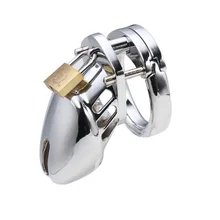 40/45/50 para elegir metal CB6000S masculino dispositivo de castidad candado BDSM bondage jaula del martillo del pene del sexo de Bloqueo juguetes