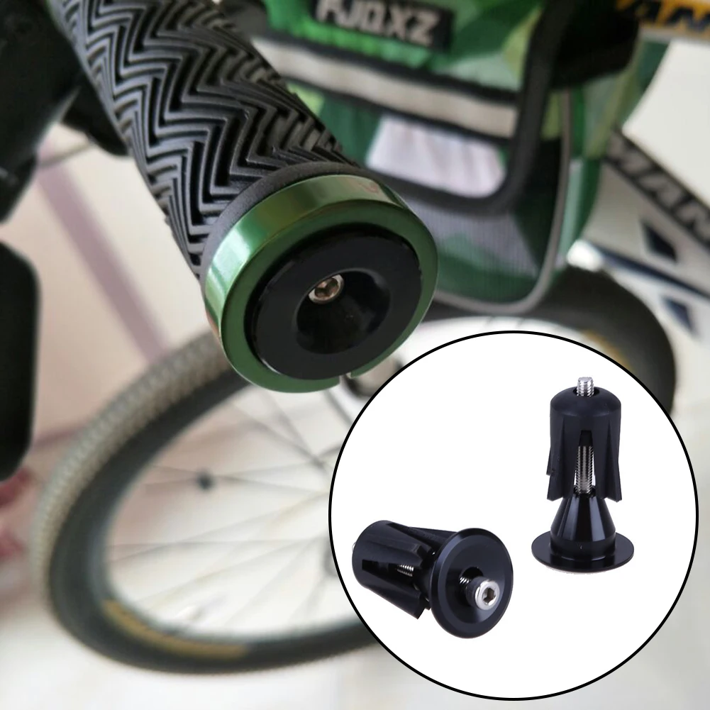 Weant 1Pair Alloy Road Bike MTB Cycling Cycle Handlebar Bar Cap End Grip Handle Plug Cover Bicycle Handle Bar Cap 