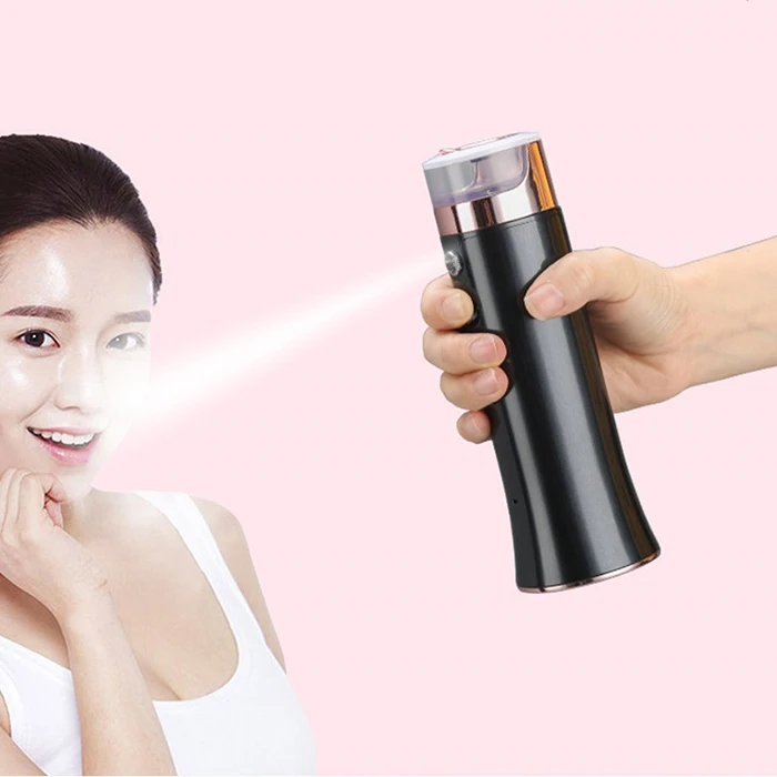 

Portable Handy Nano Mister Facial Steamer Face Spray Bottle Cool Mist Sprayer Moisturizing Beauty Skin Care Tools Rechargeable