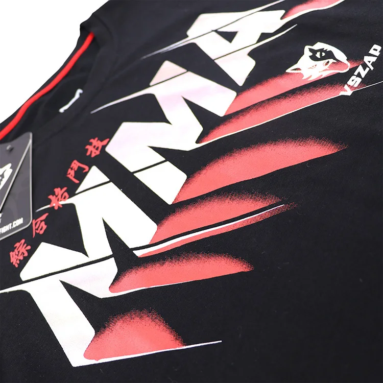 VSZAP MMA Muay Thai боксерские шорты Спортивная футболка тренировочная одежда дышащая