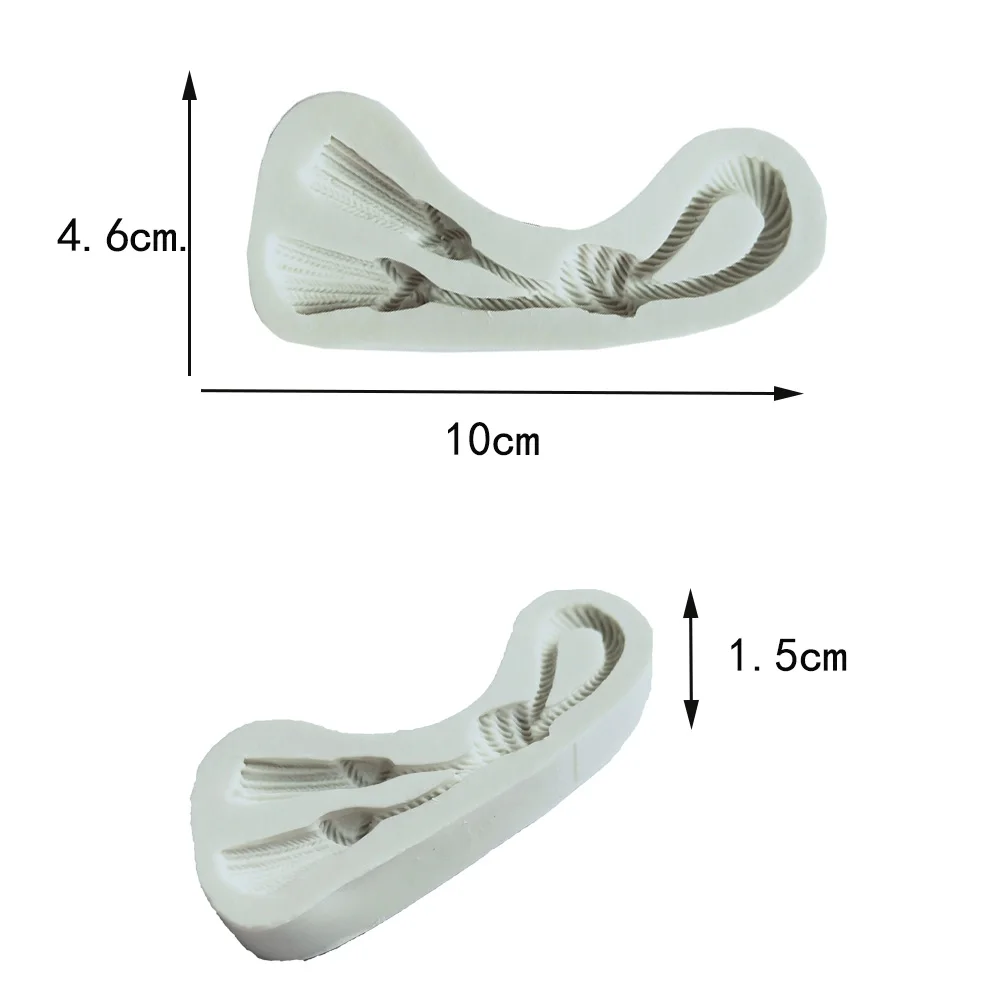 Веревочная метла форма мягкие конфеты силиконовая форма помадка торт украшение инструмент шоколадная форма