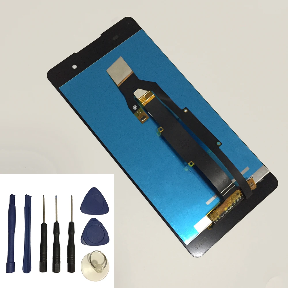 Для SONY Xperia E5 F3311 F3313 черный/белый сенсорный экран панель дигитайзер + ЖК-дисплей