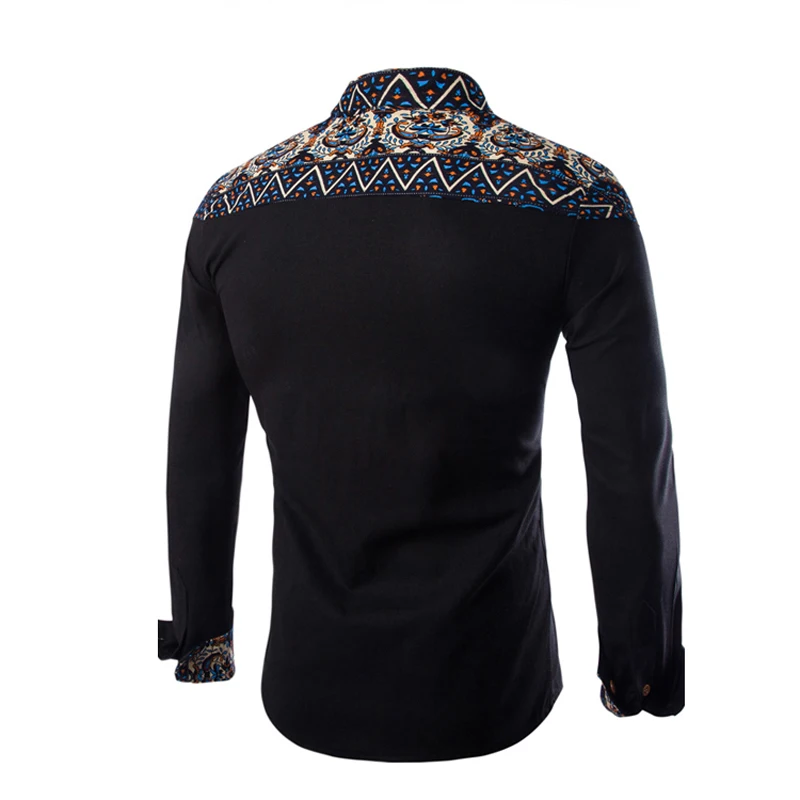2017 Brand Clothing Мужские Бизнес Рубашки Тонкий С Длинным Рукавом Мужчины Рубашку