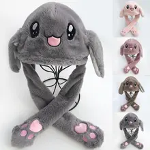 Женская Вязаная Шерстяная зимняя шапка большого размера с сутуллой шапочкой